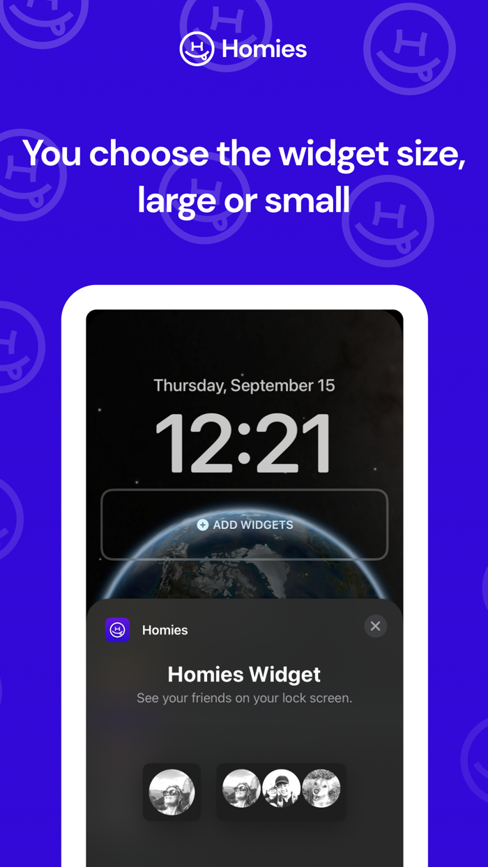 Homies Widget
