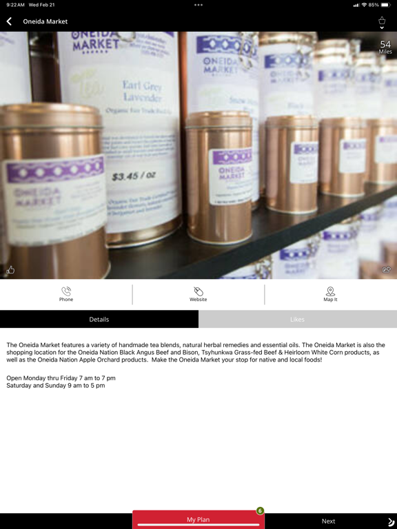 Travel Native America iPad screenshot 5 - Travel app