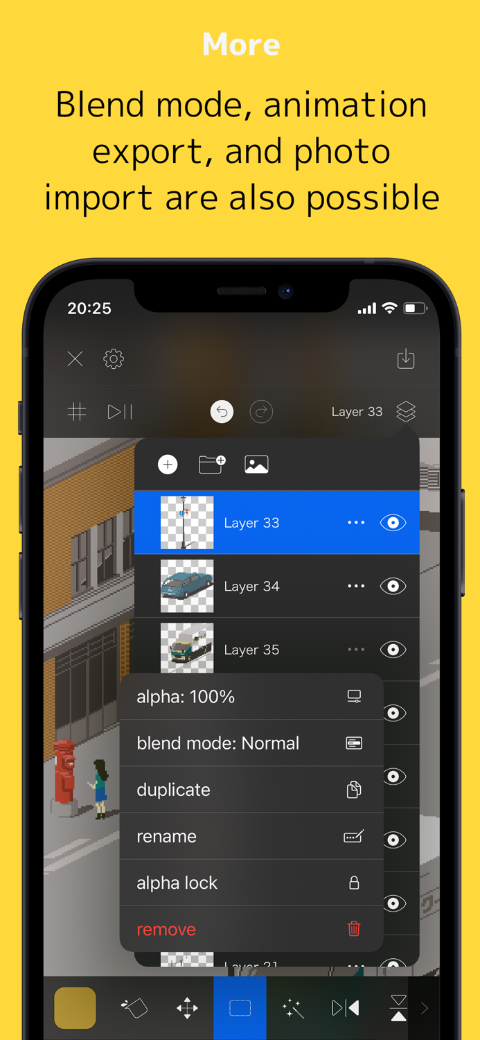 PotiPoti - Pixel art editor