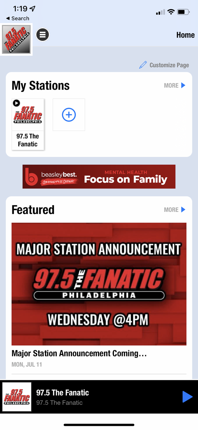 97.5 The Fanatic