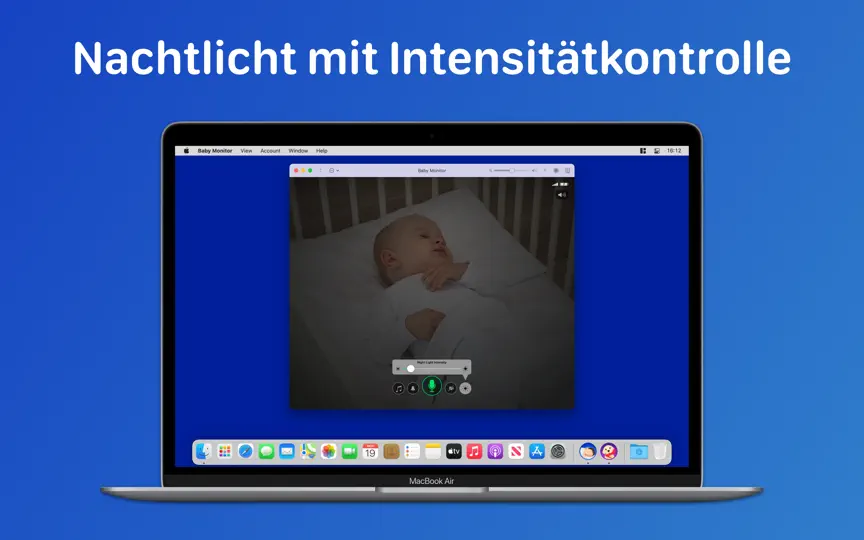 Screenshot von Cloud Baby Monitor auf dem iPhone 4