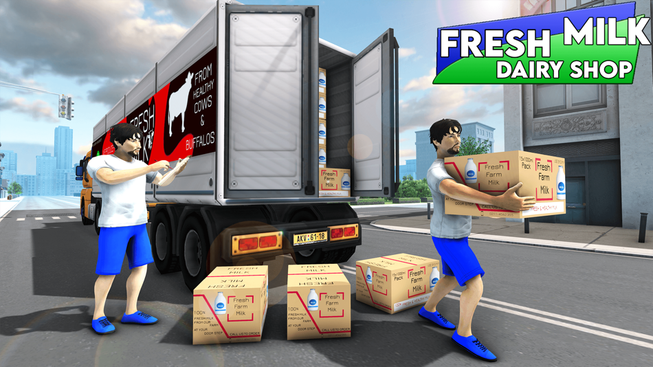 Milk Transporter Truck Sim - 1.0 - (iOS)