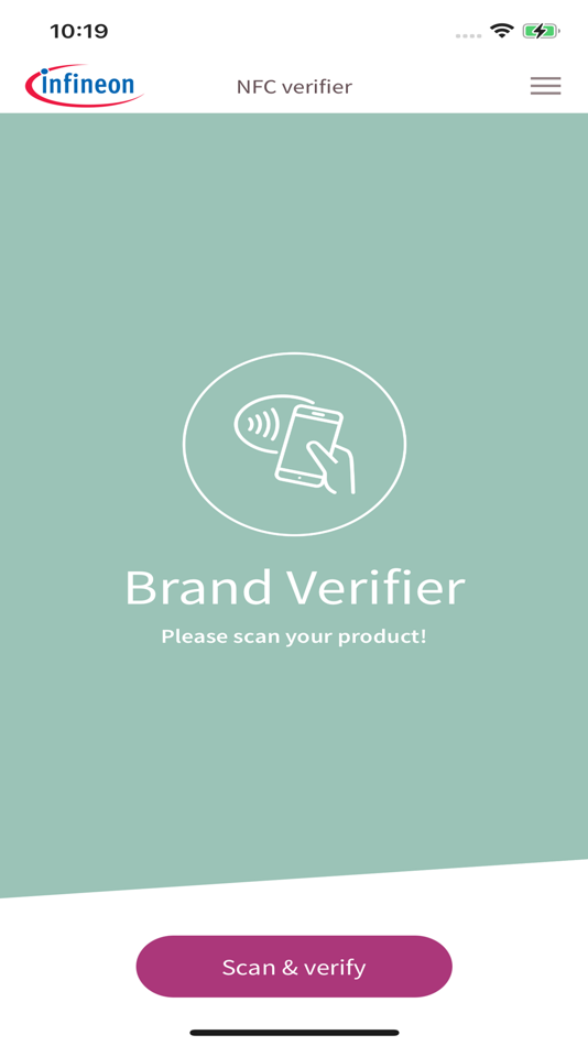 #1. Infineon NFC verifier (iOS) 由: Infineon Technologies AG