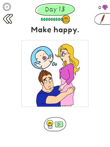 Draw Happy Baby : Puzzle Gameのおすすめ画像3