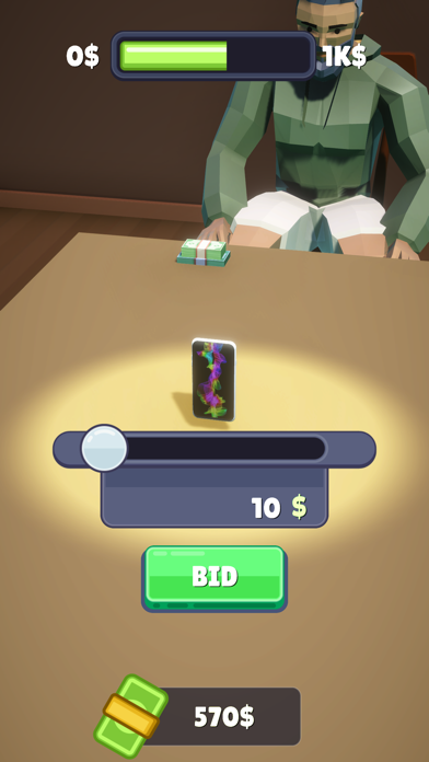 Auction Table Screenshot