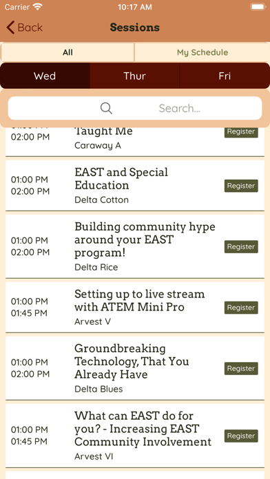 EAST Seminar 2022 Screenshot