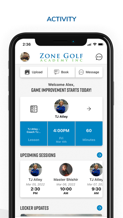 Zone Golf Academy Screenshot