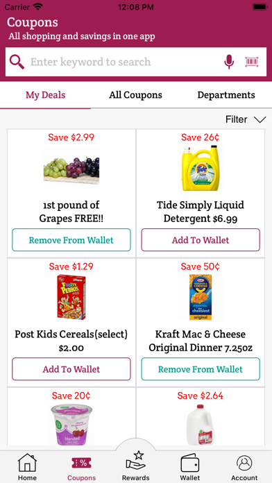 John Brooks Supermarkets Screenshot