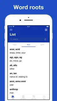 vocabulary for ielts, toefl iphone screenshot 2