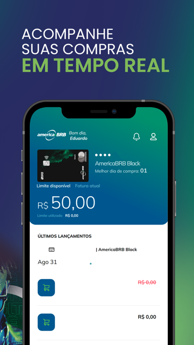 AmericaBRB Cartões Screenshot