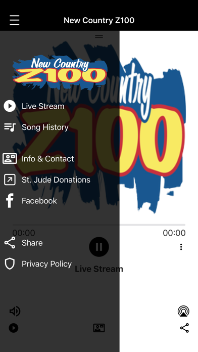 New Country Z100 Screenshot