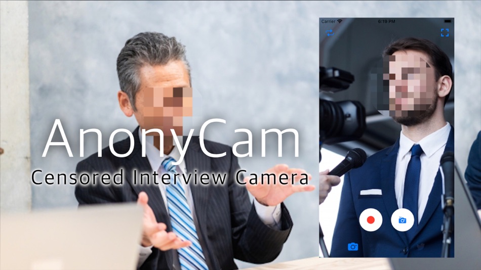 Easy Mosaic Camera :AnonyCam - 1.0.7 - (iOS)