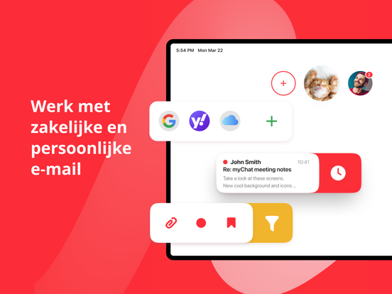 Email App – myMail iPad app afbeelding 1