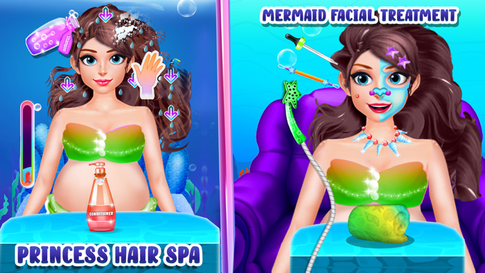 Mermaid Mom  Baby Care Games