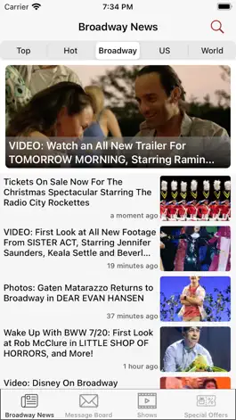 Game screenshot BroadwayWorld HD apk