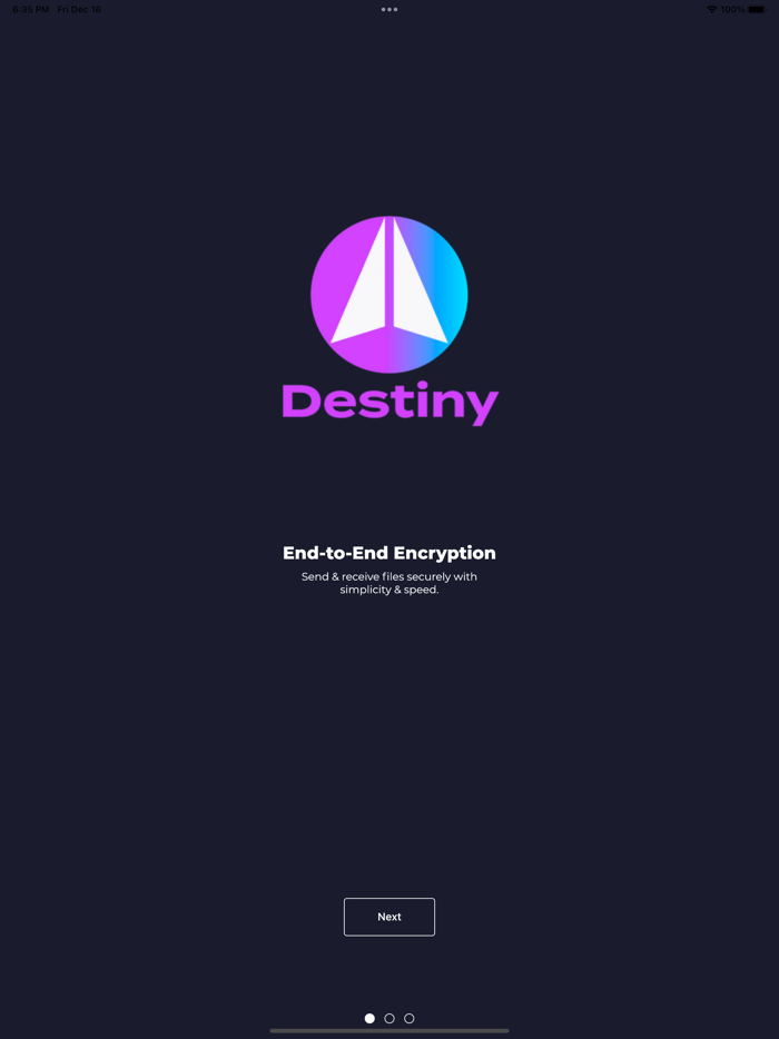 Destiny - Secure File Transfer