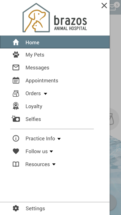 Brazos Animal Hospital Screenshot