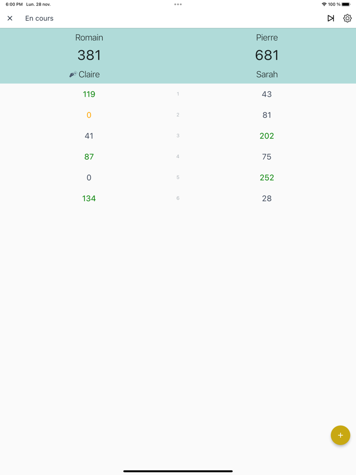 Compteur Belote and Coinche