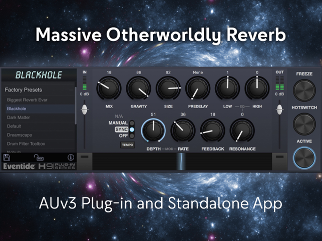 عکس صفحه Blackhole Reverb