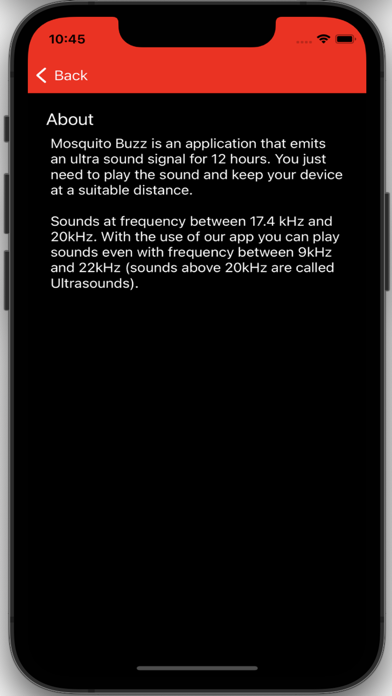 Mosquito Buzz, mosquito sounds Screenshot