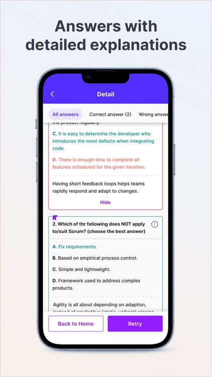 PSM-II Exam Simulator screenshot-4