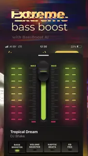 bass booster - volume boost eq iphone screenshot 2