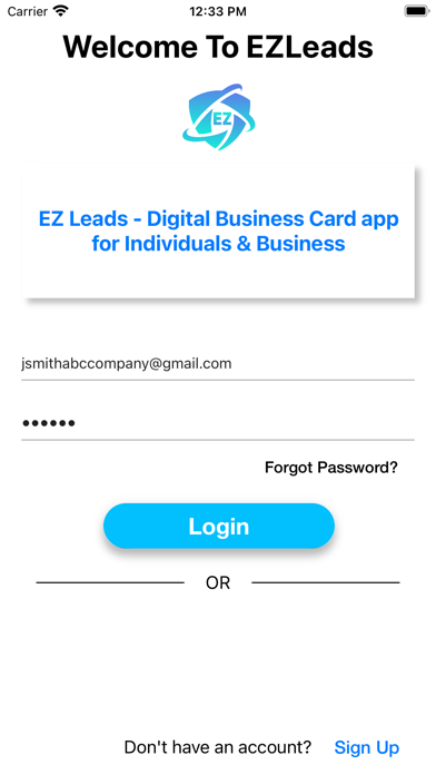 EZLeads Screenshot