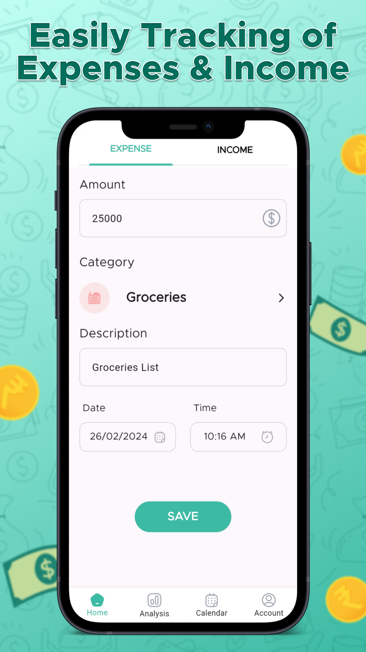 Pocket Finance Tracker