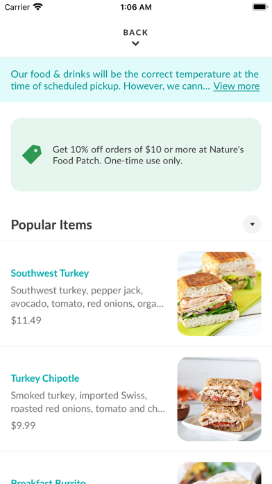 Nature's Food Patch Screenshot