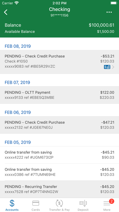 Bank of Glen Burnie Personal Screenshot