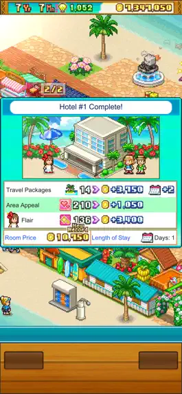 Game screenshot Tropical Resort Story apk