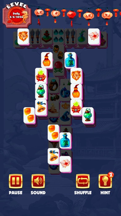 Mahjong Year Of Dragon Edition Screenshot