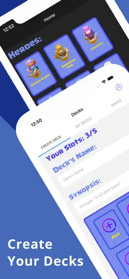 Game screenshot MiniDeckBuilder for Clash Mini mod apk