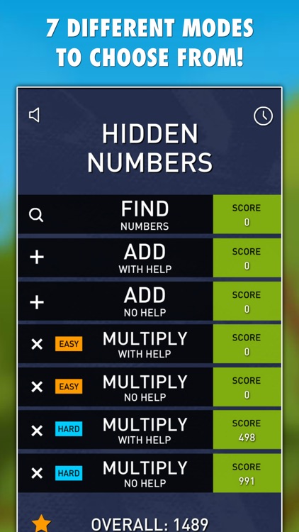 Hidden Numbers Math Game screenshot-4