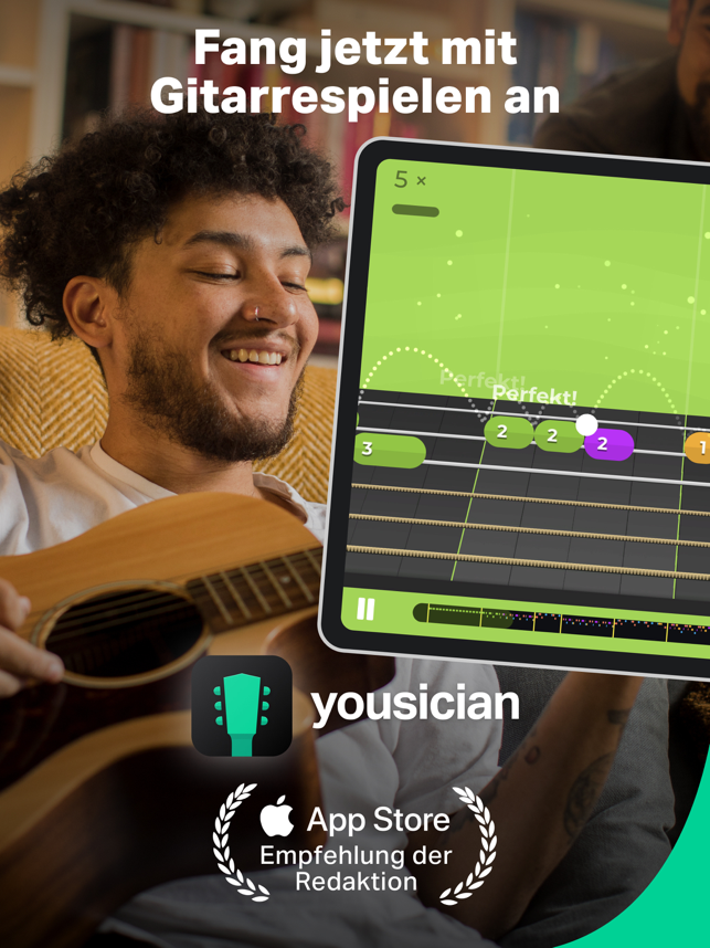 ‎Yousician: Gitarre Lernen Screenshot