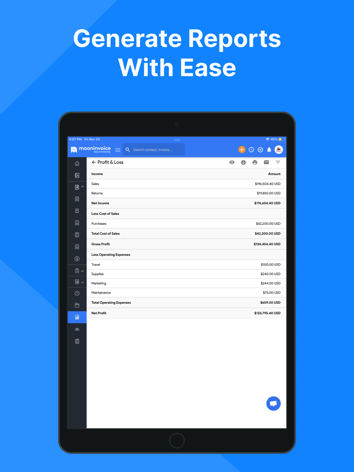 Easy Receipt and Bill Maker App