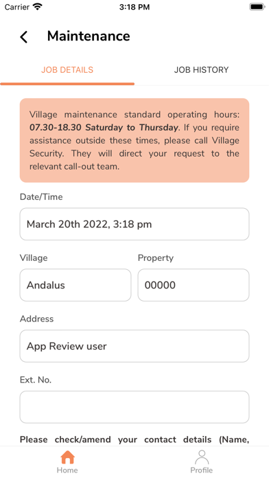 Arabian Homes Services Screenshot