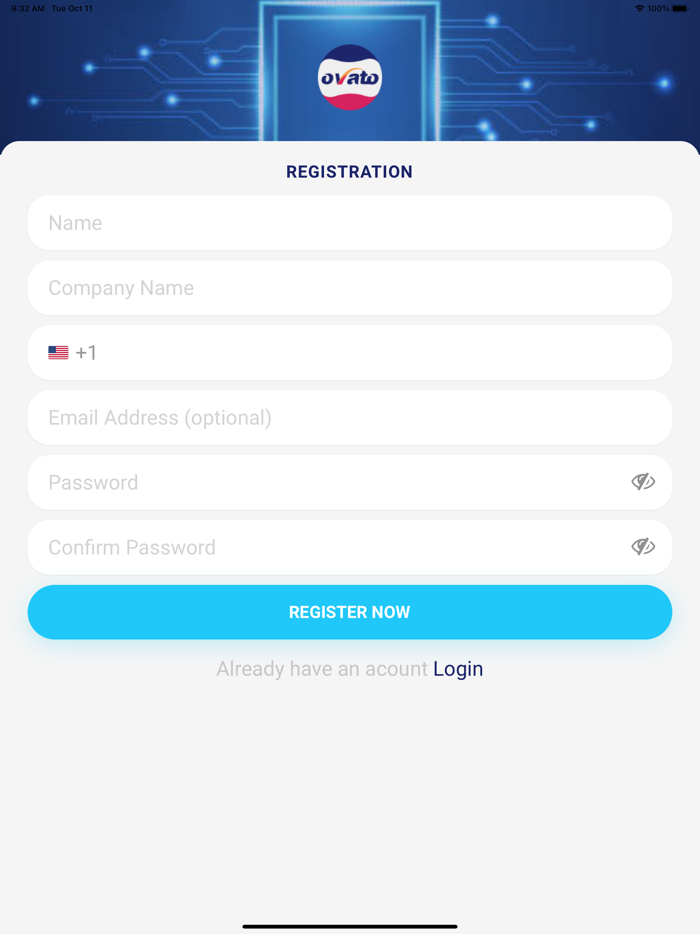 Ovato Merchant Wallet