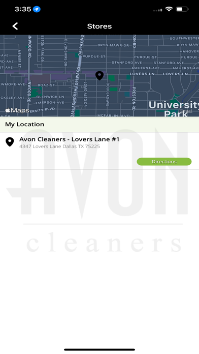 Avon Cleaners Screenshot