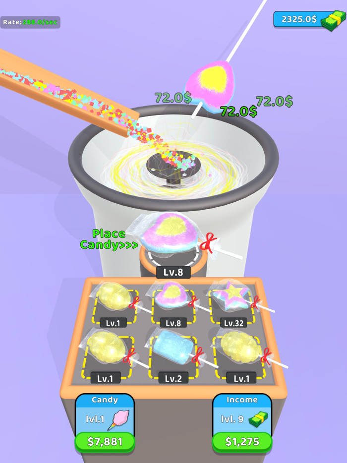 Cotton Candy Shop Idle Tycoon