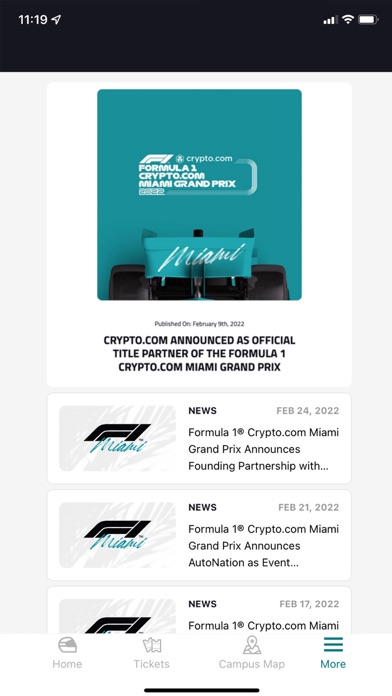 F1 CRYPTO.COM MIAMI GP Screenshot