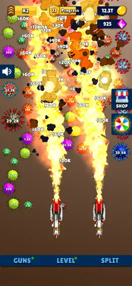 Game screenshot Laser Split: Ball Blaster Game apk