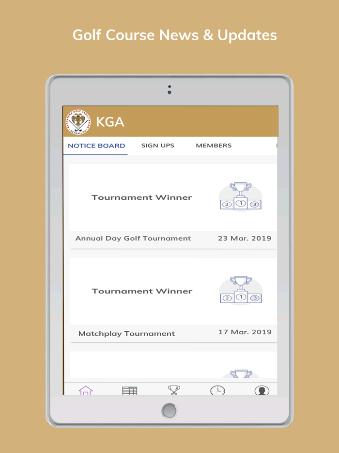 KGA Golf App