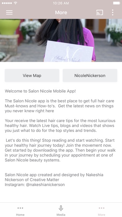 Salon Nicole Hair Screenshot
