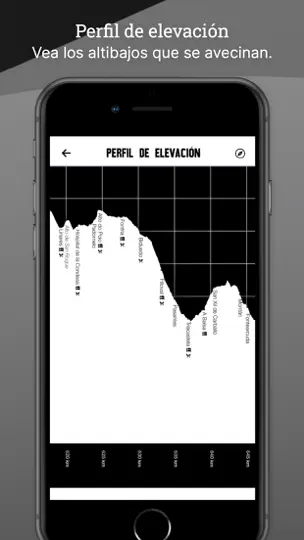 Captura de pantalla de Wise Pilgrim Camino Francés en iPhone 8