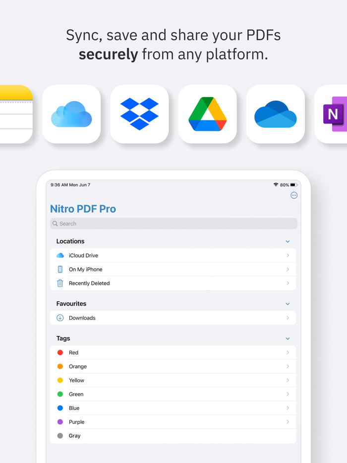 Nitro PDF Pro - iPad and iPhone