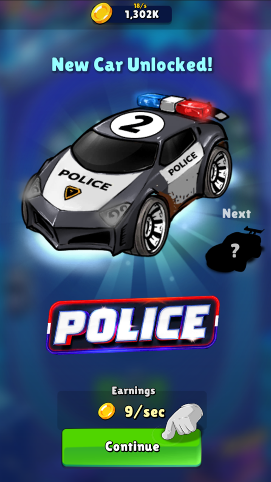 #3. Merge Neon Cars - Merging game (iOS) Bởi: NOXGAMES s.r.o.