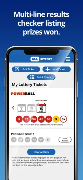 Game screenshot Massachusetts Lotto Results hack