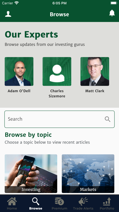 Money & Markets Screenshot