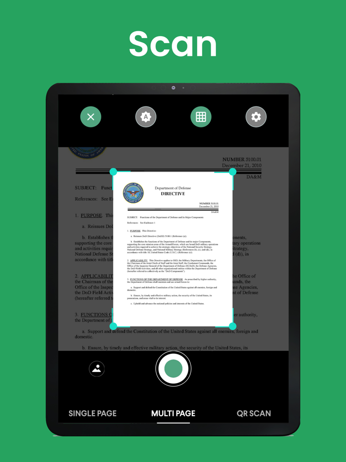 ScannerGo PDF Document Scanner